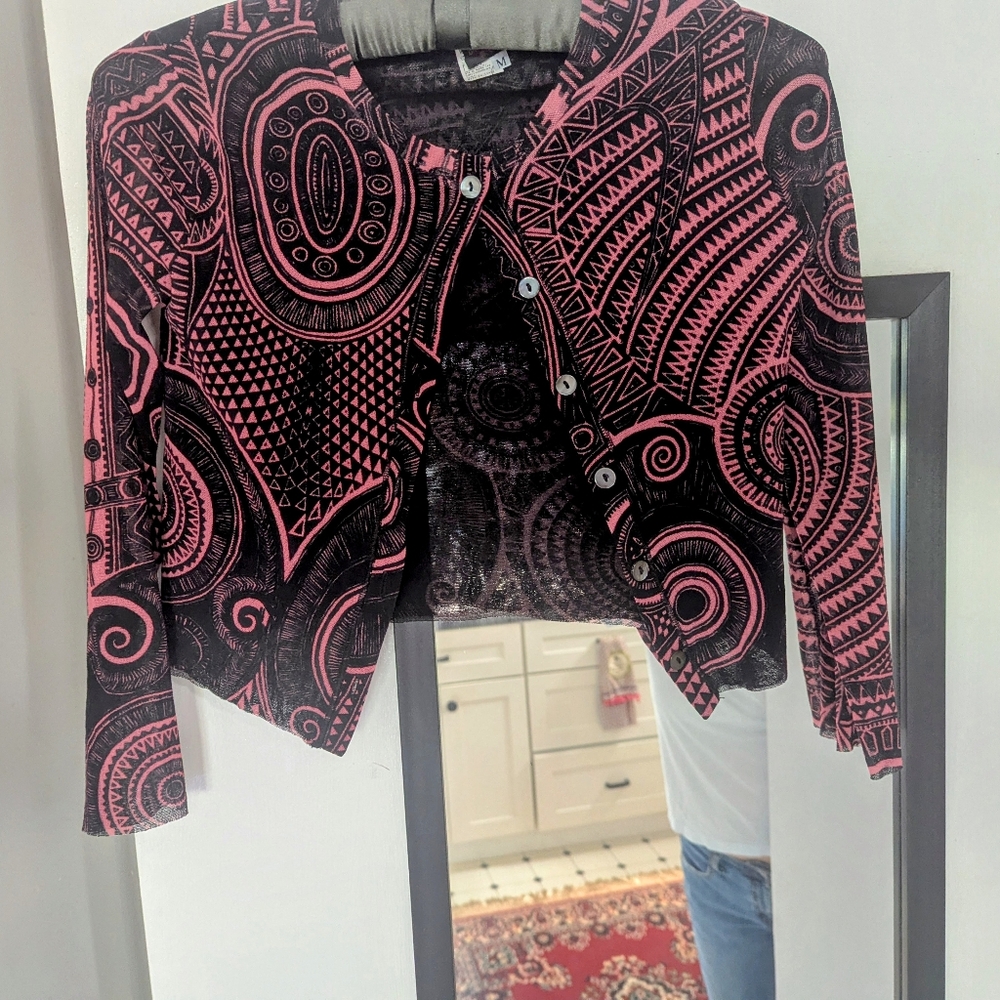 Couture, Sheer, Top. Less Expensive Than Other Listings! No Imperfections